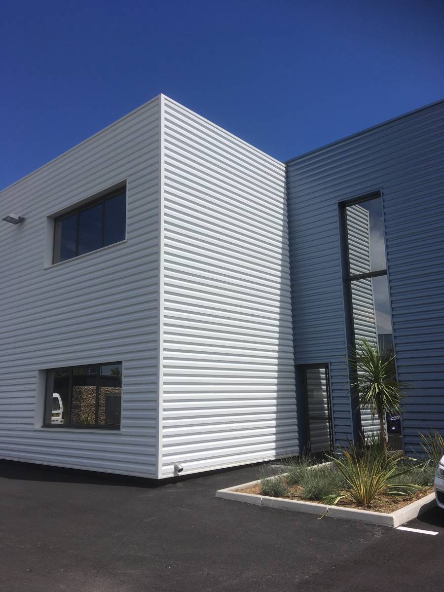 Cirrus Construction bâtiment activité Electic Motion Vendargues
