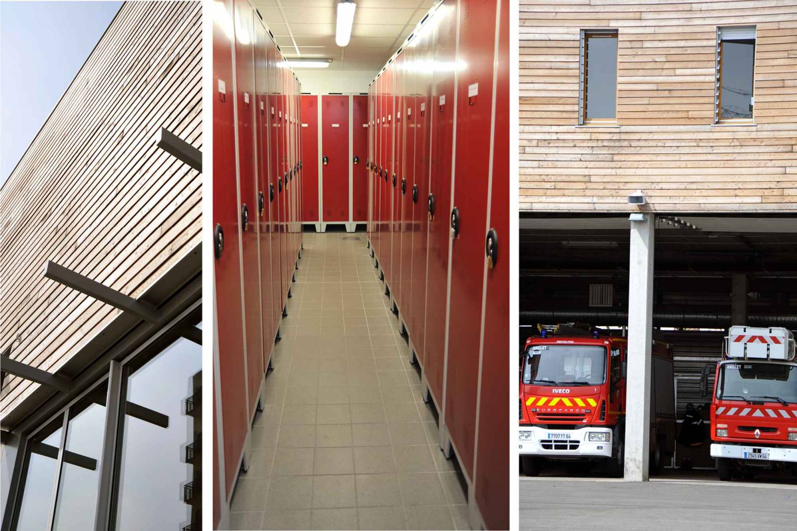 Cirrus Construction construction bâtiment clé en main caserne de pompiers et aménagement à Anglet