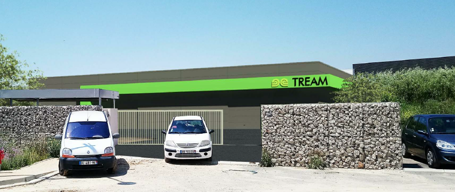 Cirrus Construction bâtiment activité Tream Lavérune