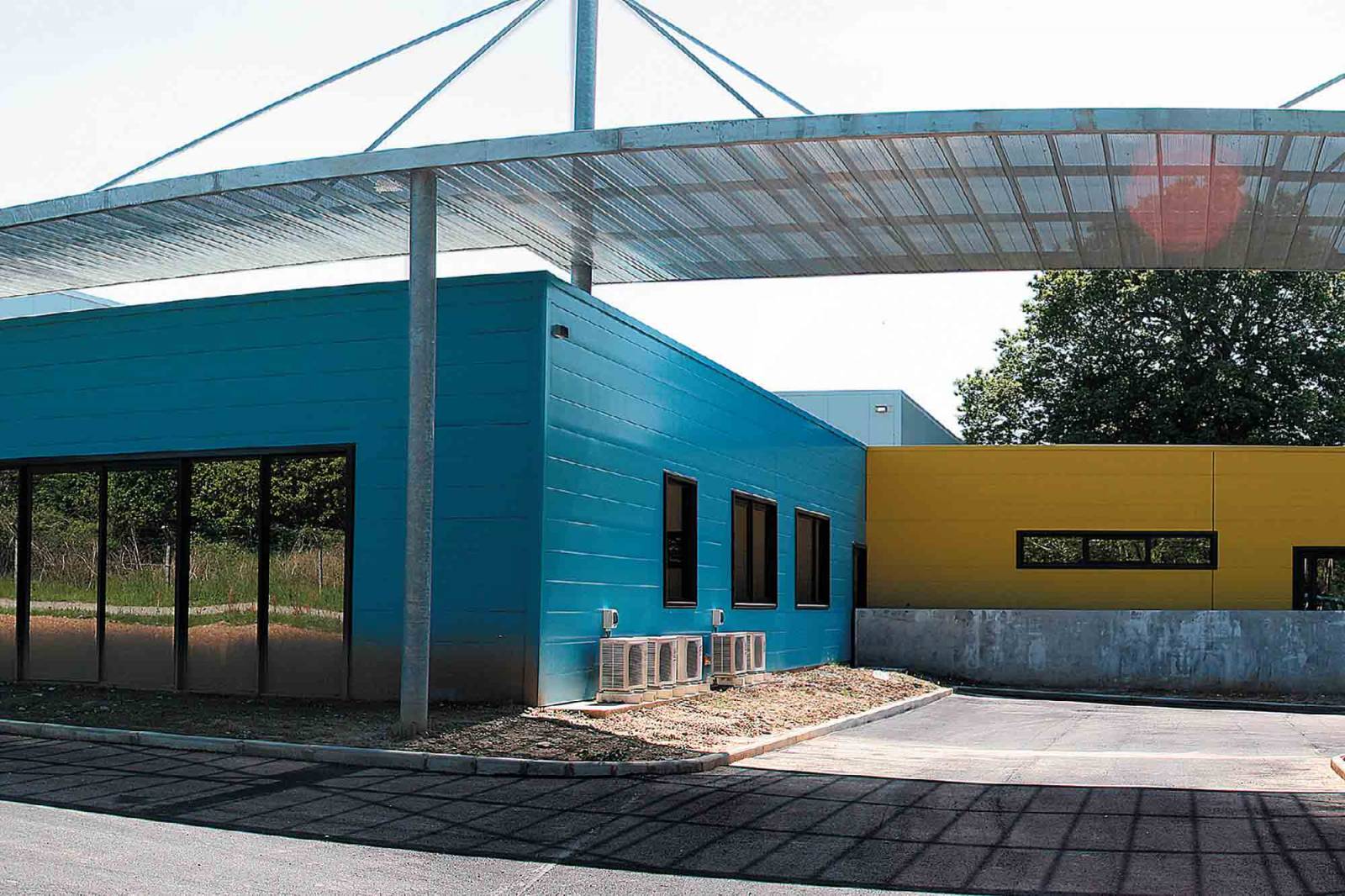 Cirrus Construction bâtiment ESAT Vendres