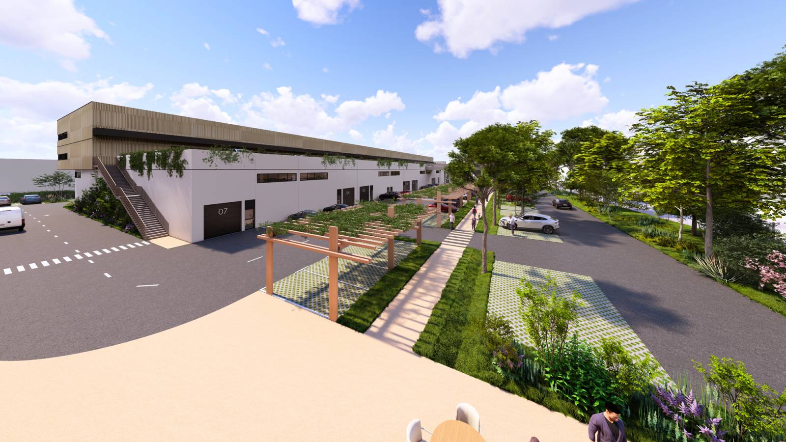 Cirrus Construction - Crédit Agricole Languedoc - Nîmes Parc Mas de Cheylon