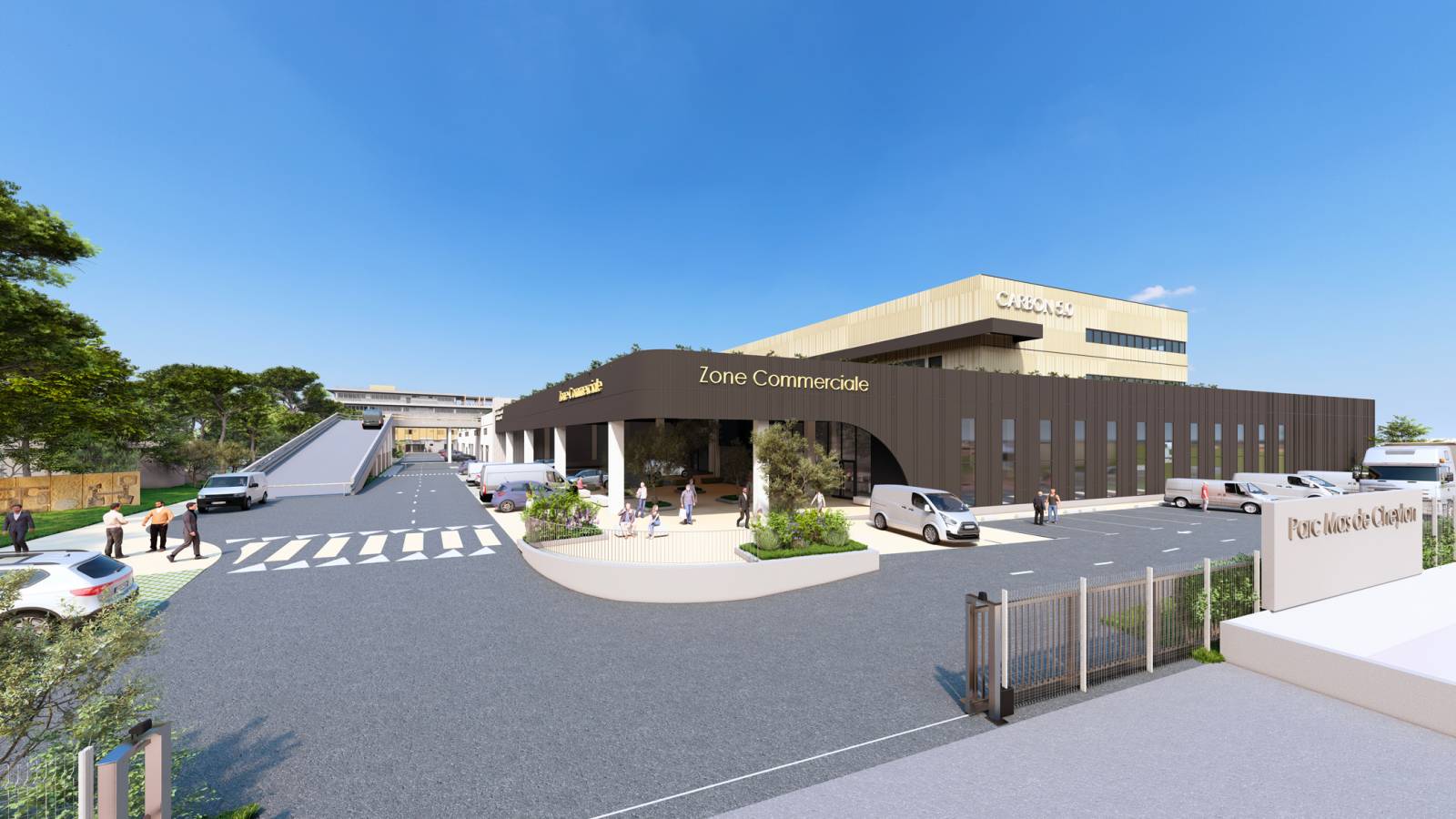 Cirrus Construction - Crédit Agricole Languedoc - Nîmes Parc Mas de Cheylon