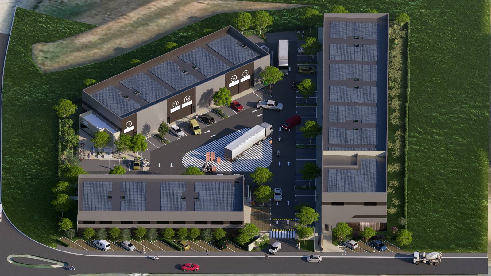 Locaux d’activités neufs à vendre à Clermont l’Hérault