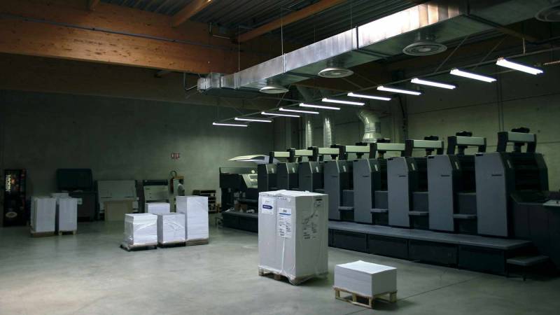 Cirrus Construction bâtiment administratif et imprimerie JF Impression à Montpellier