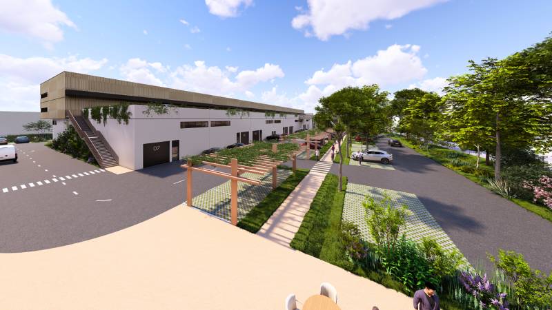 Cirrus Construction - Crédit Agricole Languedoc - Nîmes Parc Mas de Cheylon