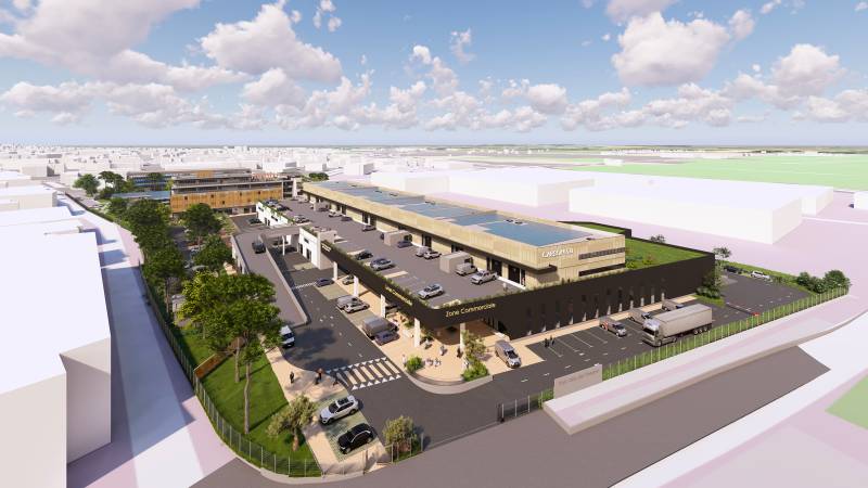 Cirrus Construction - Crédit Agricole Languedoc - Nîmes Parc Mas de Cheylon