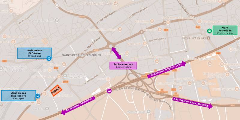 Cirrus Construction - Crédit Agricole Languedoc - Nîmes Parc Mas de Cheylon