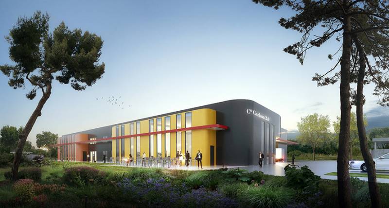 Cirrus Construction CARBON Lavérune Montpellier bâtiments et locaux neufs modulables architecture contemporaine