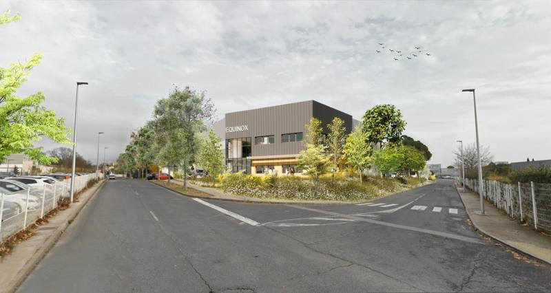 Bâtiment de bureaux et entrepôt de 1 976 m² à Montpellier - OUESTISOL EQUINOX