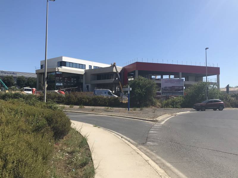 Cirrus Construction Corner bâtiment ZAC Garosud Montpellier